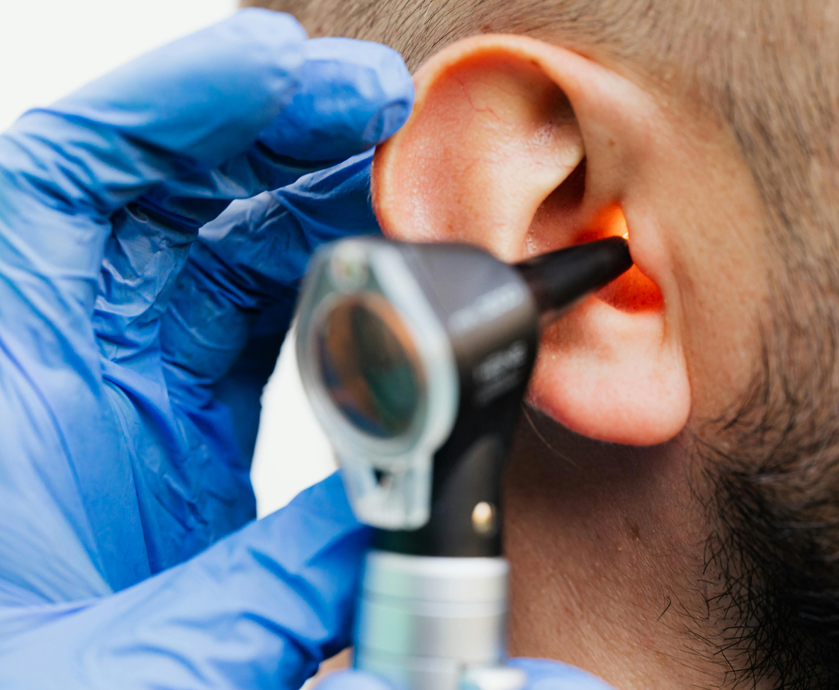 examen de l'oreille